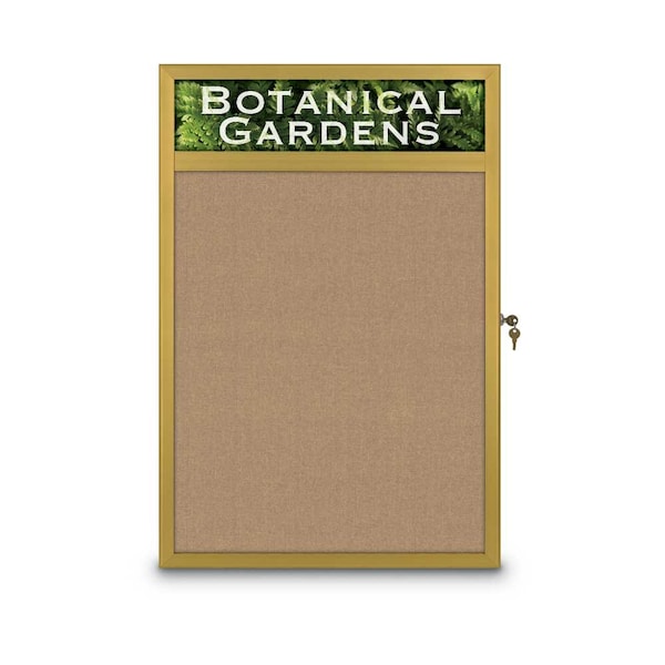 Open Faced Traditional Corkboard, 60x48"